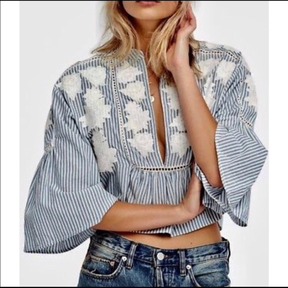 Free People Liya Crop Top